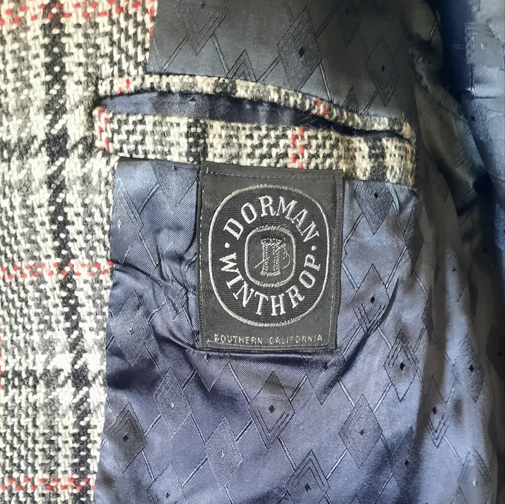 Vintage Tweed Cashmere Blazer